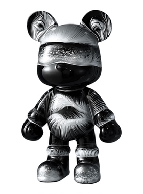 手工树脂DIY流体暴力熊送礼首选