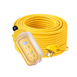 电动摩托车充电延长线户外防水插排多功能插座充满自动断电防过充