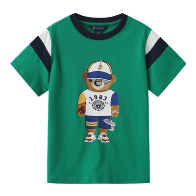 POLOWALK童装男童短袖T恤