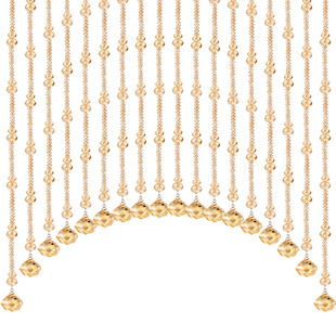 水晶圆珠光珠珠子手工穿珠珠帘diy材料门帘帘子玻璃散珠按斤包邮