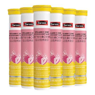 唤醒活力Swisse维生素C锌泡片