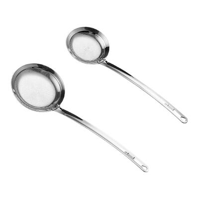 onlycook加厚316L不锈钢漏勺