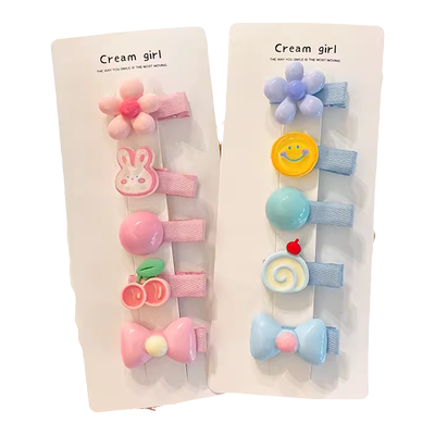 婴儿发夹女宝宝不伤发夹子