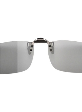 偏光近视墨镜夹片开叉隐形可上翻