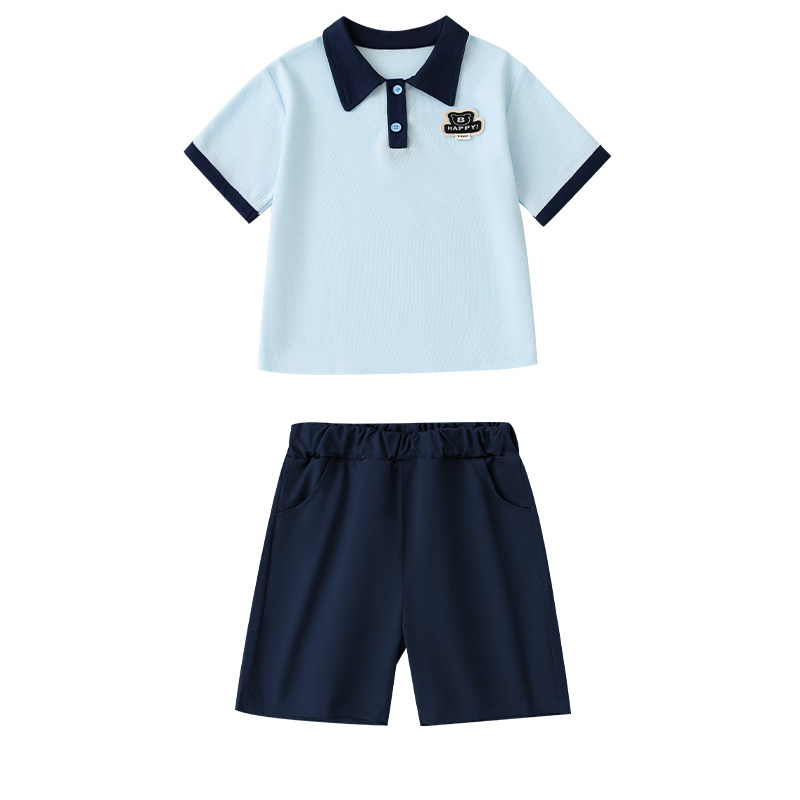 儿童六一表演服装幼儿园蓝色学院