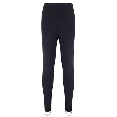 七只羊女高腰羊毛填充裤收腹高弹