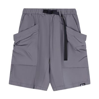 骆驼熊猫速干短裤男夏薄款2026新款跑步运动裤户外登山溯溪裤子