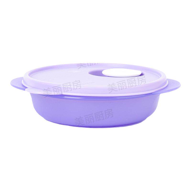 特百惠390ml微波水晶饭盒