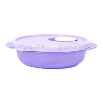 特百惠390ml微波水晶饭盒