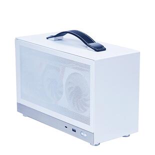 闪鳞S400手提背包迷你ITX电脑9600X/9700X RTX5060TI/9070XT/5070Ti独显学生宿舍桌面diy高端台式机高端主机