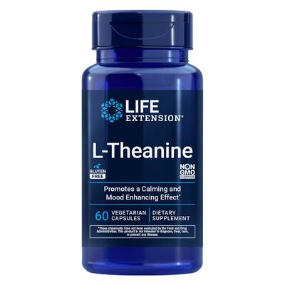 美国LifeExtension茶氨酸补充剂