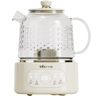 全玻璃养生壶家用多功能恒温热水壶养生水壶办公煮茶壶纯玻璃
