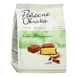 俄罗斯糖果进口涅夫斯基牌舒芙蕾巧克力奶油柠檬夹心糖果零食年货