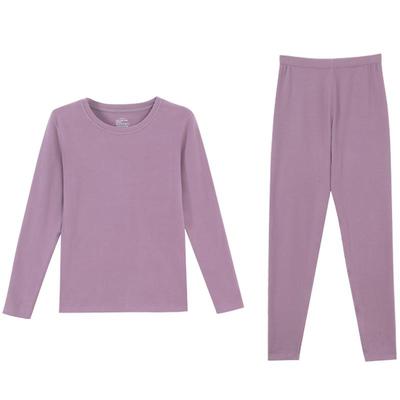 女士简约亲肤舒绒棉加厚秋衣秋裤