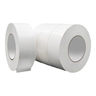 白色单面布基胶带宽强力高粘度加厚遮盖防水耐磨胶布固定地毯装饰墙固定电线胶贴地膜保护膜不留痕大力胶带