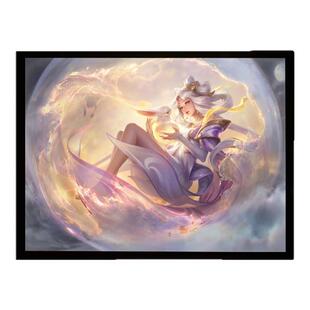 王者荣耀嫦娥周边灯光画二次元手办小夜灯装饰画吧唧卧室床头摆件