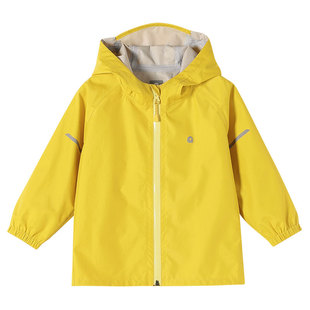 允儿妈女童春季户外防水连帽冲锋衣儿童新款防风衣女孩时尚外套潮