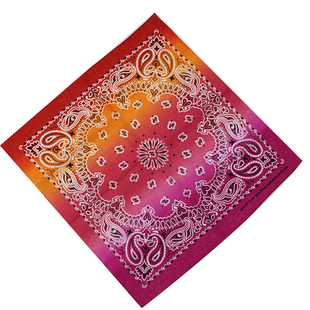 头巾嘻哈腰果花hiphop复古方巾欧美潮牌时尚男女发带街舞户外装饰