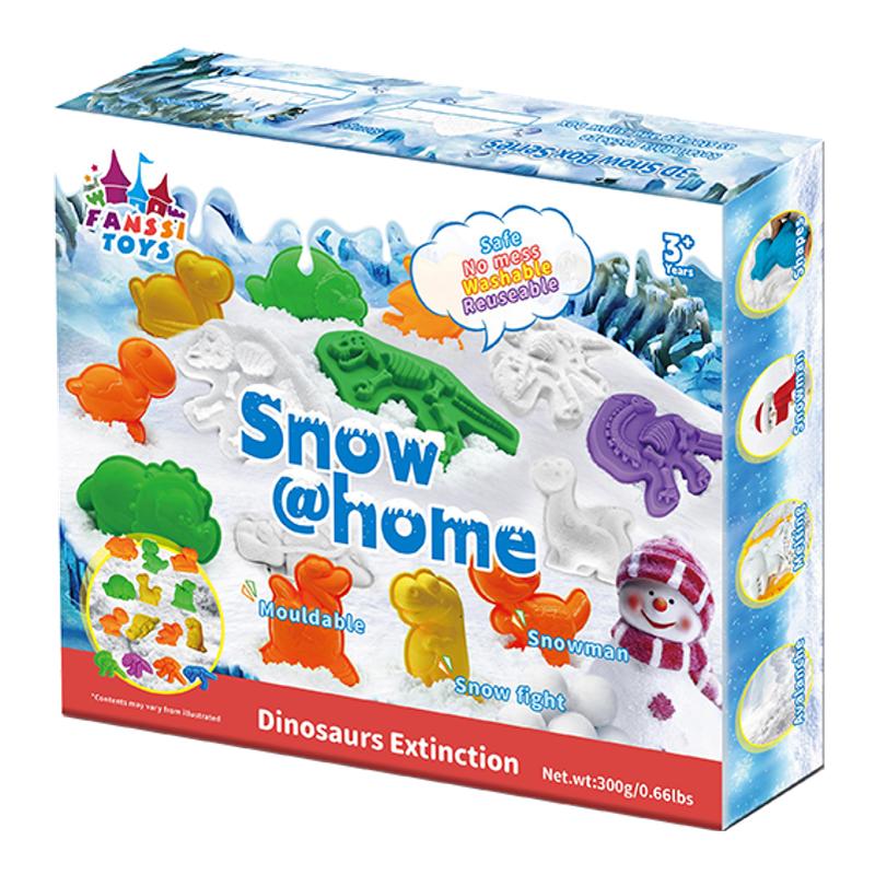 太空沙人造雪四季仿冰雪恐龙动物