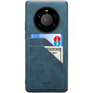 新款p80卡包m60p适用华为mate50Pro可放卡装证件30手机壳零钱包mate40Pro卡槽放卡包P50全包防摔插卡套70超薄