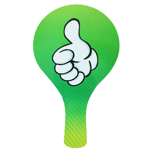 大拇指比赛手举牌辩论赛道具幼儿园英语课堂游戏教具评分牌对错牌