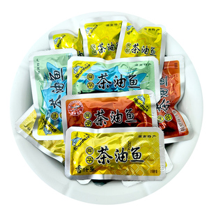 舜华茶油鱼散称鱼块500g鱼肉小吃辣鱼干即食湖南郴州特产休闲零食