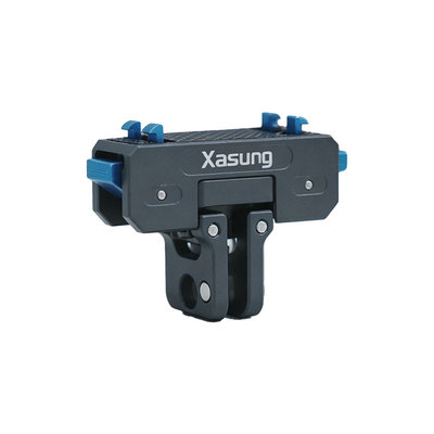 侠速xasurg适用于影石Insta360 Acepro2/ACEpro磁吸快拆转接头x5/x4air全景相机可旋转快拆骑行挂脖配件