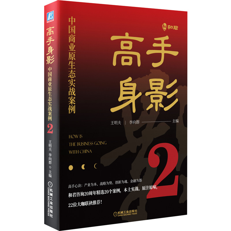 官网正版 高手身影2 中国商业原生态实战案例 王明夫 李向群 和君咨询 商业管理 数据分析 运作模式 解决方案