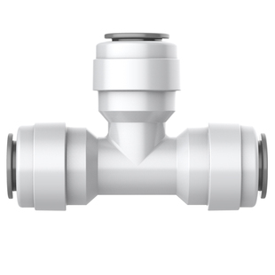 净水器快接三通2分3分4分过滤器接头PE管RO纯水机管线机通用配件