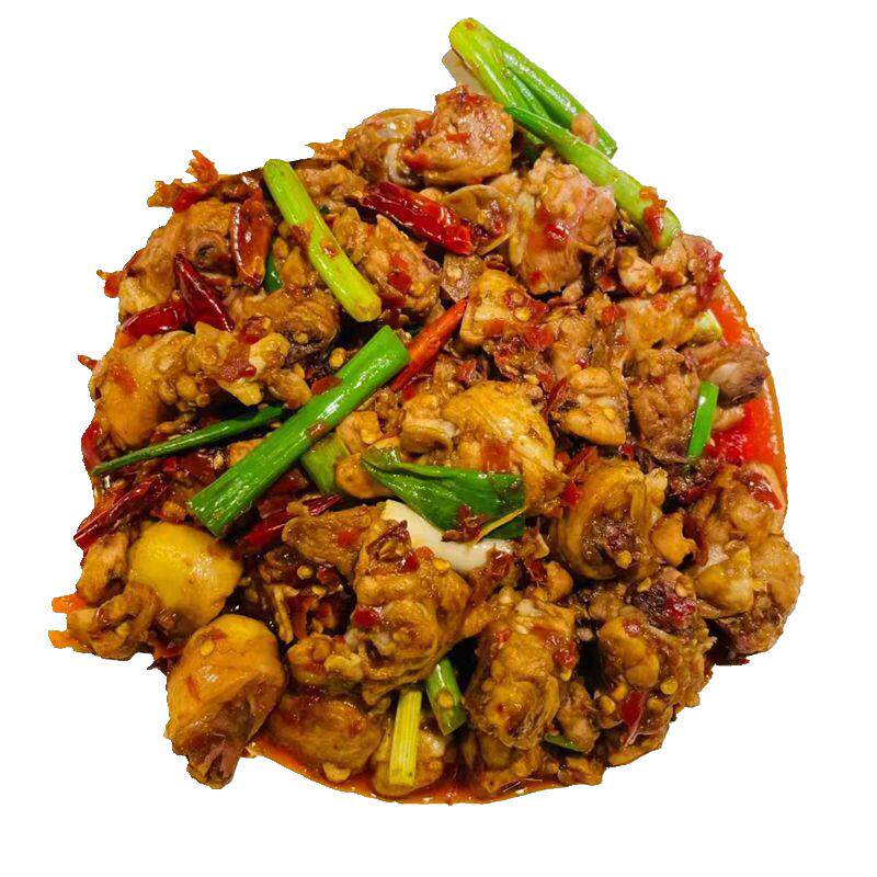 遵义辣子鸡柴火现炒土鸡辣子鸡加热即食贵州特产辣子鸡真空包装