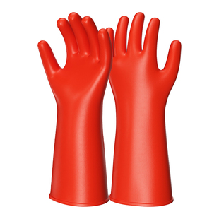 绝缘手套10kv高压380v35kv电工防电带电作业橡胶12千伏防静电靴电