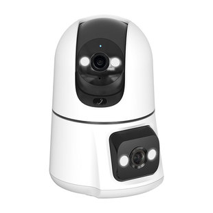 香港台灣家用安防監控網絡攝像頭5G無線藍牙双镜头WIFI IP Camera