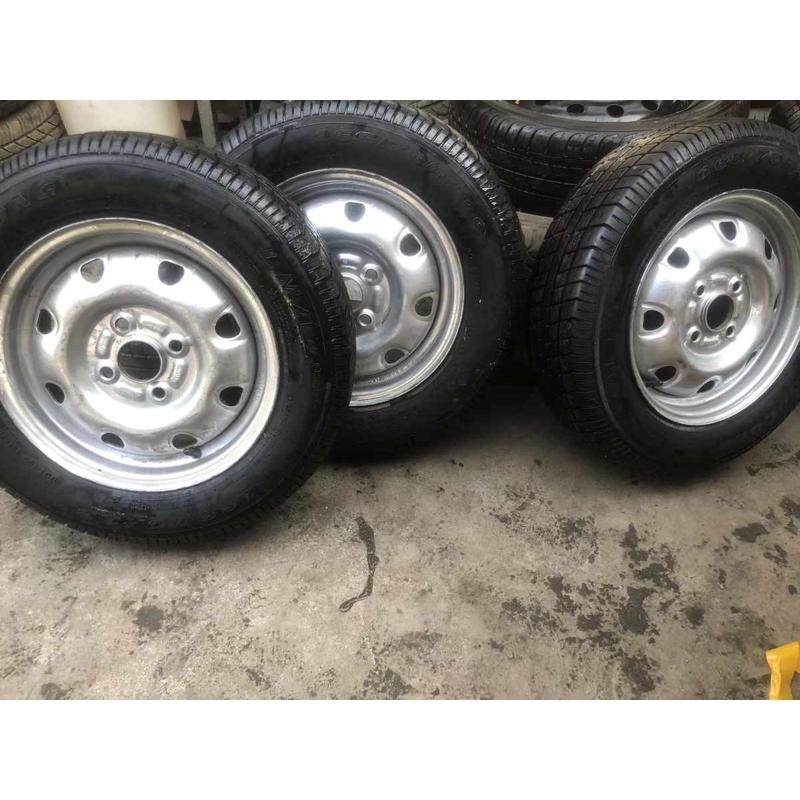 拆车轮胎轮毂备胎全尺寸12 13 14 15 16寸各种车型各种型号