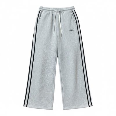 加绒加厚保暖宽松休闲长裤子男装