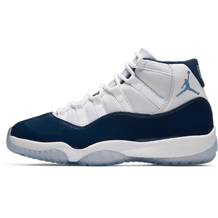 Nike/耐克正品男当季 AIR JORDAN AJ11大魔王白篮篮球鞋378037