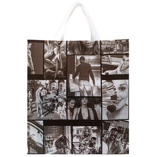 加厚手提袋塑料包装袋定制logo服装店袋子个性时尚礼品袋鞋盒胶袋