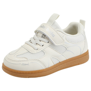 迷你巴拉年新款儿童板鞋中小童休闲板鞋男女童低帮板鞋小白鞋