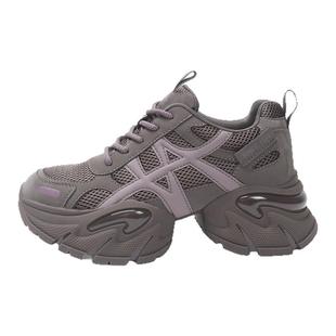 星期六加绒厚底老爹鞋女款2025新款冬季增高休闲鞋运动鞋跑步鞋子