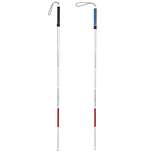 钛合金残疾盲人专用手杖轻便伸缩导盲棍老年生活用品拐棍盲杆盲棒