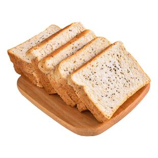 奇亚籽全麦面包0脂肪无减低肥糖专用整箱吐司片早餐食品代餐零食