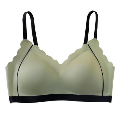 无痕内衣女夏季薄款乳胶运动美背