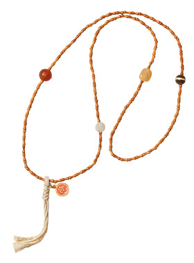 橄榄核竹节珠多圈手链手串