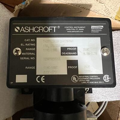 询价-雅斯科ASHCROFT压力传感器，