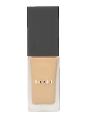 日本直邮THREE凝光素肌陶瓷粉底液30ml持妆遮瑕焕亮持久提亮正品