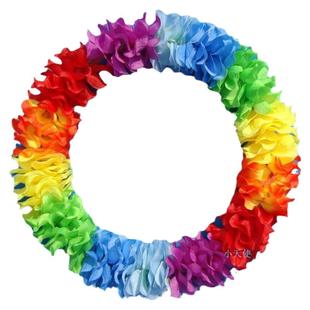 运动会开幕式入场花环道具钢丝硬圈幼儿园啦啦队走方阵器早操手拿