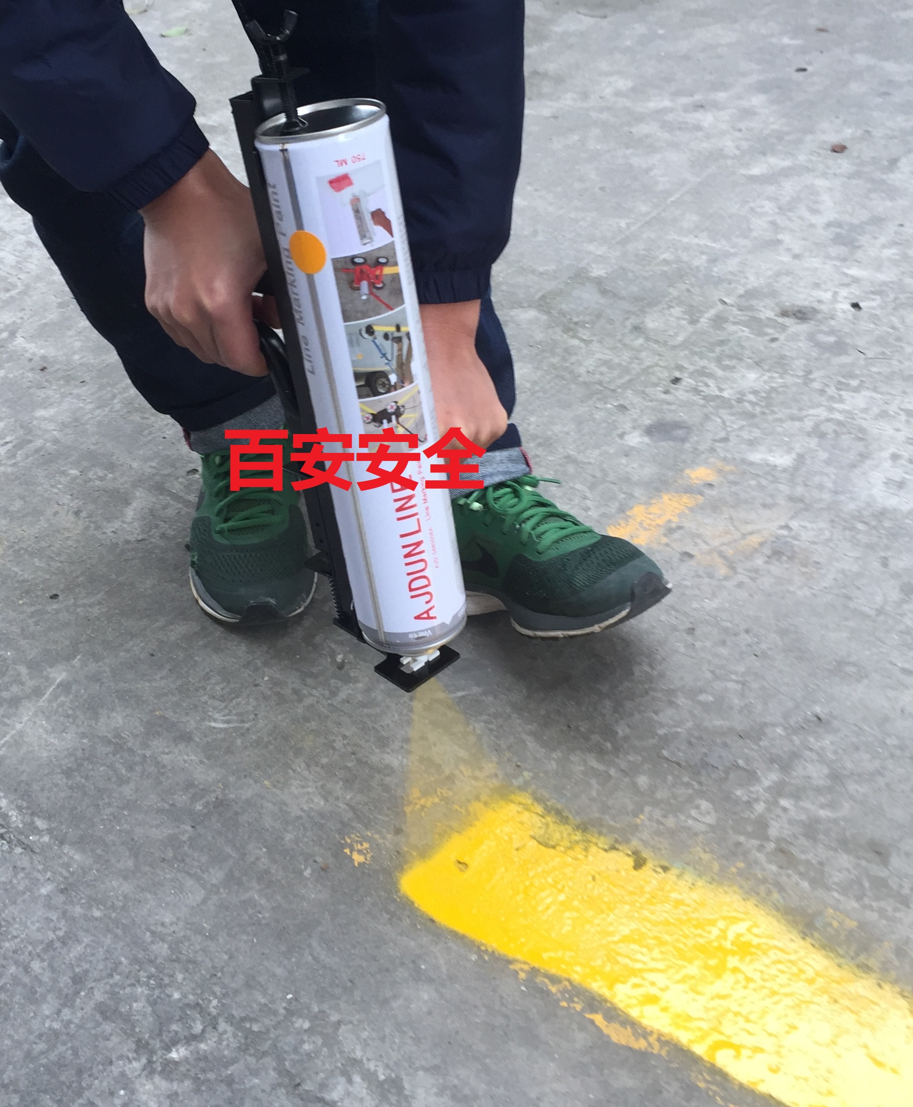 油漆划线车道路划线漆仓库停车位画线车工厂车间球场跑道划线机器