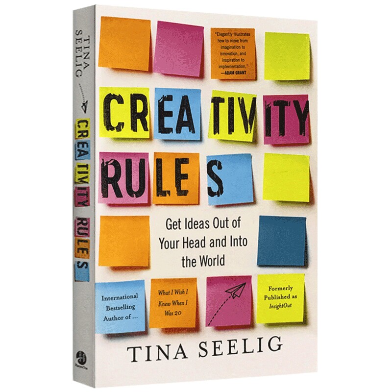 斯坦福大学创意课 英文原版 Creativity Rules 创造力规则 全英文版 真希望我20几岁就知道的事同作者Tina Seelig 正版进口英语书