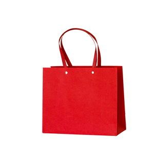 红色手提袋礼品袋大号高级感伴手礼结婚纸袋过年水果包装袋批发