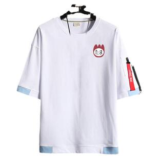 赛马娘动漫周边短袖玉藻十字cos同款圆领衣服宽松男女夏纯棉半袖