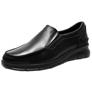 24Hrs西班牙24小时进口男士轻盈休闲皮鞋 质感小牛皮乐福鞋 11461